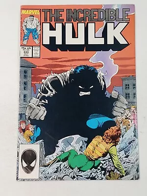 Buy The Incredible Hulk 333 DIRECT Todd McFarlane Peter David Copper Age 1987 • 11.87£
