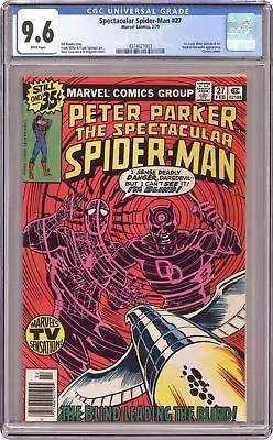 Buy Spectacular Spider-Man Peter Parker #27 CGC 9.6 1979 4374621003 • 122.54£