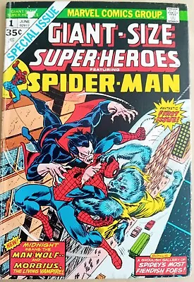 Buy Giant-Size Super-Heroes #1 - VG (4.0) - Marvel 1974 - 35 Cents Copy Vs Morbius • 14.50£
