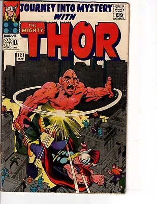 Buy Journey Into Mystery #121 Comic Silver Age KEY - Jack Kirby Cover! Thor FN- 1965 • 55.40£