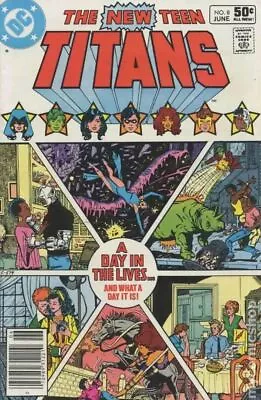 Buy New Teen Titans #8 VG 1981 Stock Image Low Grade • 2.40£