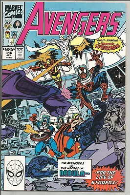 Buy AVENGERS #316 Byrne/Ryan (1990, Marvel/Direct) W/Spider-Man NM-M FREE Shipping! • 14.38£