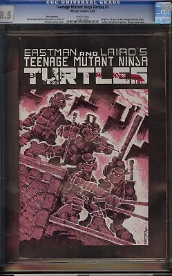 Buy Teenage Mutant Ninja Turtles # 1 CGC 8.5 White 3rd Print (Mirage 1985) 1st TMNT • 796.61£