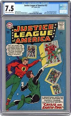 Buy Justice League Of America #22 CGC 7.5 1963 1445760014 • 193.53£