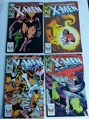 Buy UNCANNY X-MEN #173 174 175 176  1983  Chris Claremont Marvel Wolverine Cover • 12£
