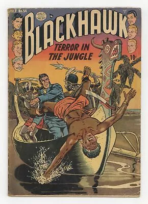 Buy Blackhawk #54 GD 2.0 1952 • 34.38£
