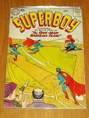 Buy Superboy #57 Vg- (3.5) Dc Comics June 1957 • 39.99£