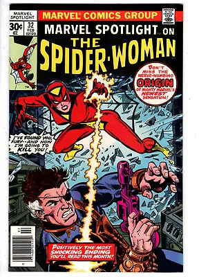 Buy Marvel Spotlight #32 (1977) - Grade 9.2 - 1st Appearance Of Spider-woman! • 173.93£