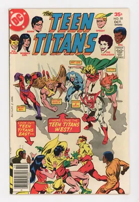 Buy Teen Titans 50 1st Bronze Apperance Of 1st Batgirl, Very Fresh Book • 18.39£