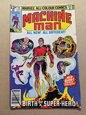 Buy Machine Man #10, Marvel Comics, 1979, FREE UK POSTAGE • 5.99£