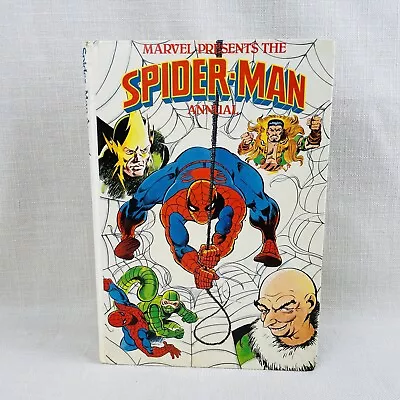 Buy Marvel Presents The Spider-Man Annual Hardcover 1981 • 13.98£
