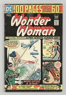 Buy Wonder Woman #214 VG- 3.5 1974 • 22.41£