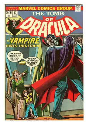 Buy Tomb Of Dracula #17 8.5 // Blade Is Bitten By Dracula Marvel Comics 1974 • 49.82£