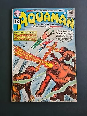 Buy Aquaman 1 DC Comics 1962 - Key First Issue Of Own Title 1st Quisp Silver Age • 350£