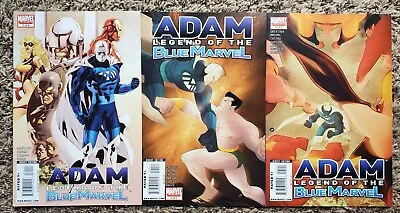 Buy Adam: Legend Of The Blue Marvel #1, 4 & 5  • 354.76£