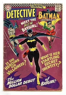 Buy Detective Comics #359 GD+ 2.5 1967 1st App. New Batgirl Barbara Gordon • 351.51£
