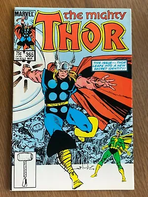 Buy The Mighty Thor #365 - 1st Full Throg: Frog Of Thunder - (Marvel Mar. 1986) • 31.66£