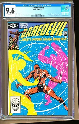 Buy Daredevil #178 (1982) CGC 9.6  WP  Miller - Janson   Elektra - Kingpin  • 52.05£