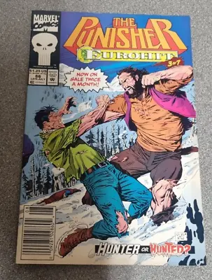 Buy Marvel The Punisher Eurohit #66 3 Of 7  Hunter Or Hunted! 1992 • 3£