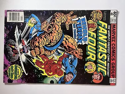 Buy Fantastic Four #211 (1979) 1st App. Terrax The Tamer In 5.0 Very Good/Fine • 15.98£