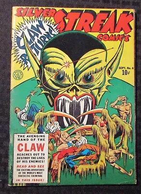 Buy 1975 SILVER STREAK COMICS #6 Don Maris Reprint Comic FN- 5.5 The Claw • 15.97£