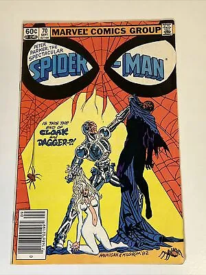 Buy Peter Parker Spectacular Spider-Man #70 Newsstand Marvel Comics • 6.72£
