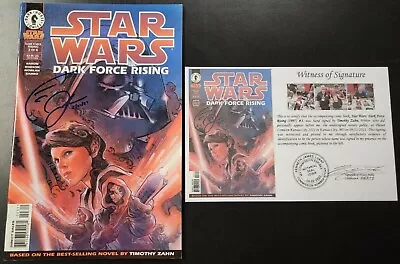 Buy Star Wars: Dark Force Rising (1997) #3 SIGNED By Timothy Zahn With Notarized WOS • 34.83£