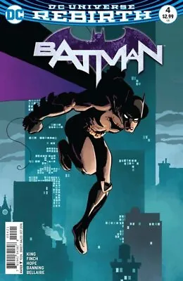 Buy BATMAN ISSUE 4 - FIRST 1st PRINT TIM SALE VARIANT COVER - REBIRTH DC COMICS 2016 • 3.95£