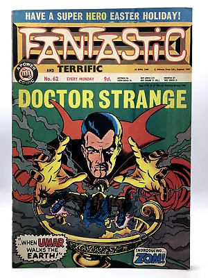 Buy Fantastic #62 Doctor Strange VG UK Comic Magazine • 9.99£