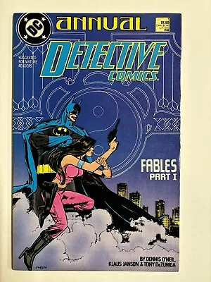 Buy Batman Detective Comics Annual #1 (DC 1988) - Excellent • 12.95£