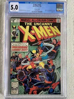 Buy Uncanny X-men #133 May 1980 1st Wolverine Solo Story Major X-Men Key CGC 5.0 • 99.99£