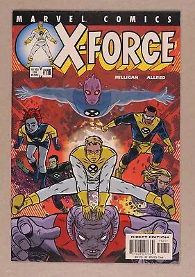 Buy X-Force #116B Allred No Code Variant VF 8.0 2001 • 90.92£