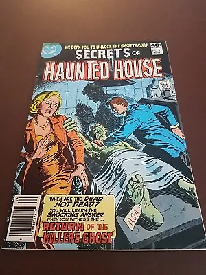 Buy 1980 DC Comic  Secrets Of Haunted House  #23 - Return Of The Killer's Ghost  3.5 • 6.11£