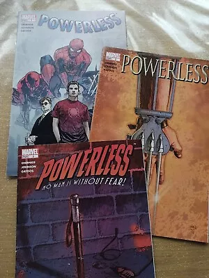 Buy Powerless Issues 1-6 Full Set.  Spiderman, Wolverine And Daredevil. • 10£
