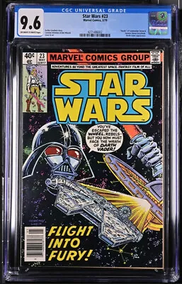 Buy Marvel Star Wars #23 Newsstand Edition CGC 9.6 1979 Off-White To White Pages • 59.13£