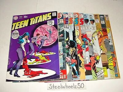 Buy Teen Titans 11 Comic Lot DC 1970 #26 40 44 45 46 47 48 49 51 52 53 Robin Flash • 51.26£
