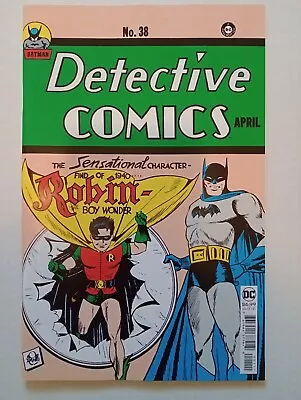 Buy Detective Comics #38 Facsimile 2022 DC Comics. Nm • 6.28£