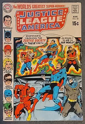 Buy Justice League Of America 82  JLA/JSA Annual Team-Up!  1970 VG- DC Comic • 11.86£
