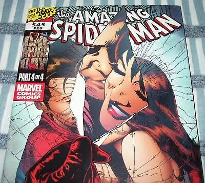 Buy Amazing Spider-Man #545 Rare News Stand Variant  From Jan. 2008 In F/VF Con.   • 59.57£