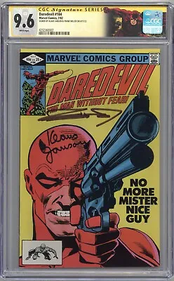 Buy Daredevil #184 (1982) CGC 9.6 NM+ Signed By Frank Miller & Klaus Janson + Label • 466.48£