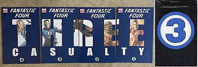 Buy FANTASTIC FOUR # 583 584 585 586 2nd Prints 587 Casualty Set VARIANT 2011 • 23.75£