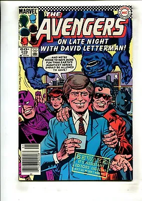 Buy Avengers #239 (9.2) David Letterman!! 1983 • 3.95£