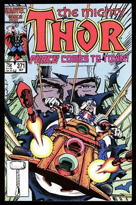 Buy Thor #371 Marvel 1986 (NM-) 1st Mention Of The TVA! 1st Justice Peace! L@@K! • 21.32£