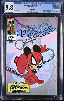 Buy Amazing Spider-Man #35 (12/2023) - Claudio Sciarrone Disney100 Var CGC 9.8 • 44.99£