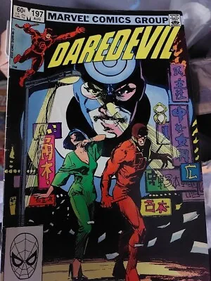 Buy Marvel Comics Daredevil #197 1983 Nice Very Good Condition • 28£