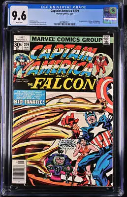 Buy Captain America #209 Cgc 9.6 White Pages // 1st Full App Primus + Doughboy 1977 • 79.44£