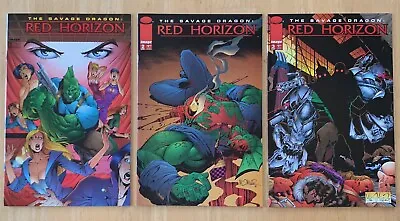 Buy The Savage Dragon: Red Horizon 1 2 3 High Grade Comic Books ML7 � 41 • 7.96£