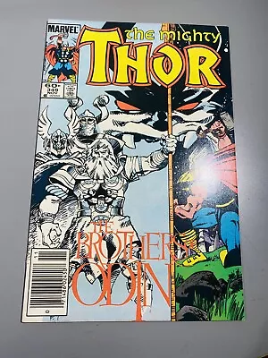 Buy The Mighty Thor #349 NM NEWSSTAND (Marvel 1984) 1st Print • 7.90£