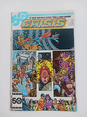 Buy Crisis On Infinite Earths #11 DC 1985 Wolfman Perez Art White Pages SEE Pics • 11.07£