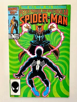 Buy Peter Parker The Spectacular Spider-Man #115 Jun 1986 Marvel Beachum, McLeod VG • 4.39£